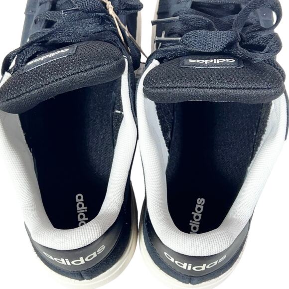 Adidas Grand Court 00s Kids Tennis Shoe Size 5 Black White JH6178 New - Picture 8 of 10